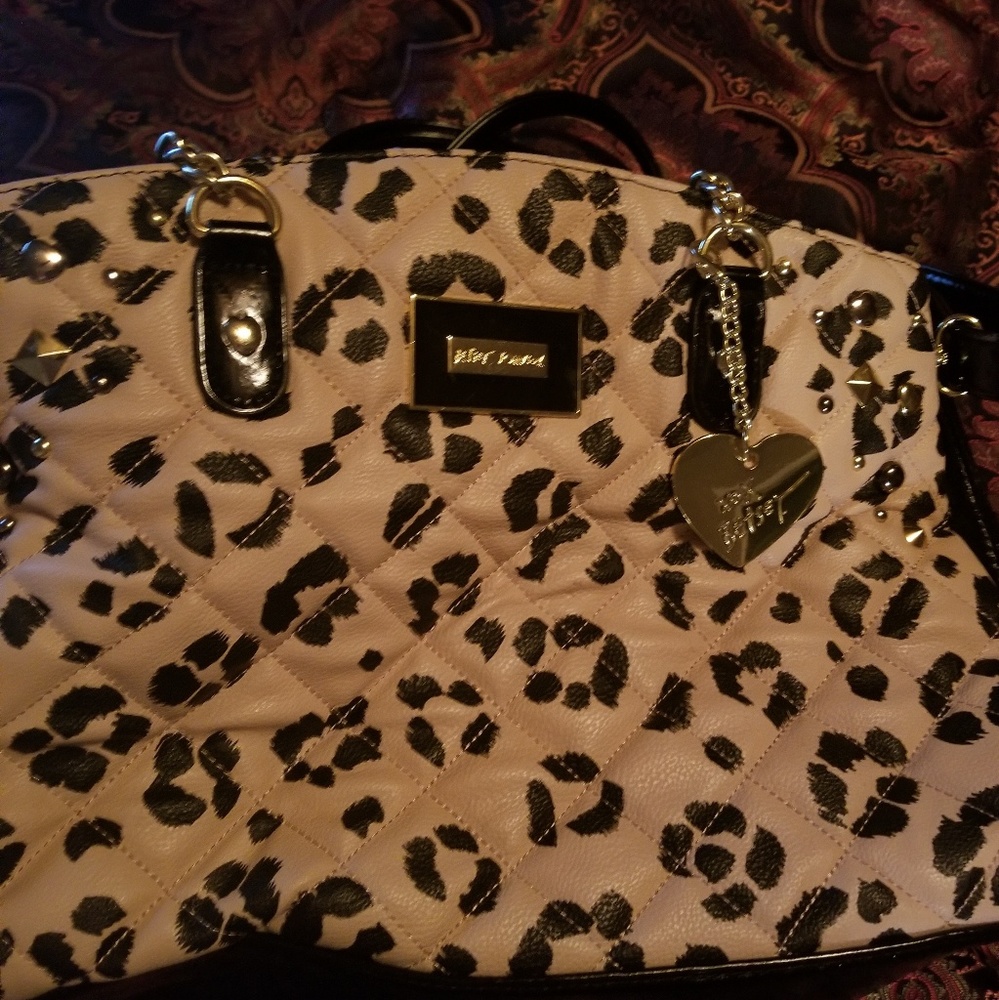 Betsey Johnson Leopard bag